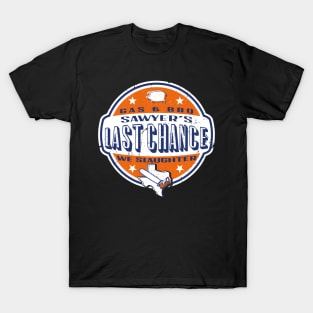 Sawyers Last Chance Gas and Bbq T-Shirt